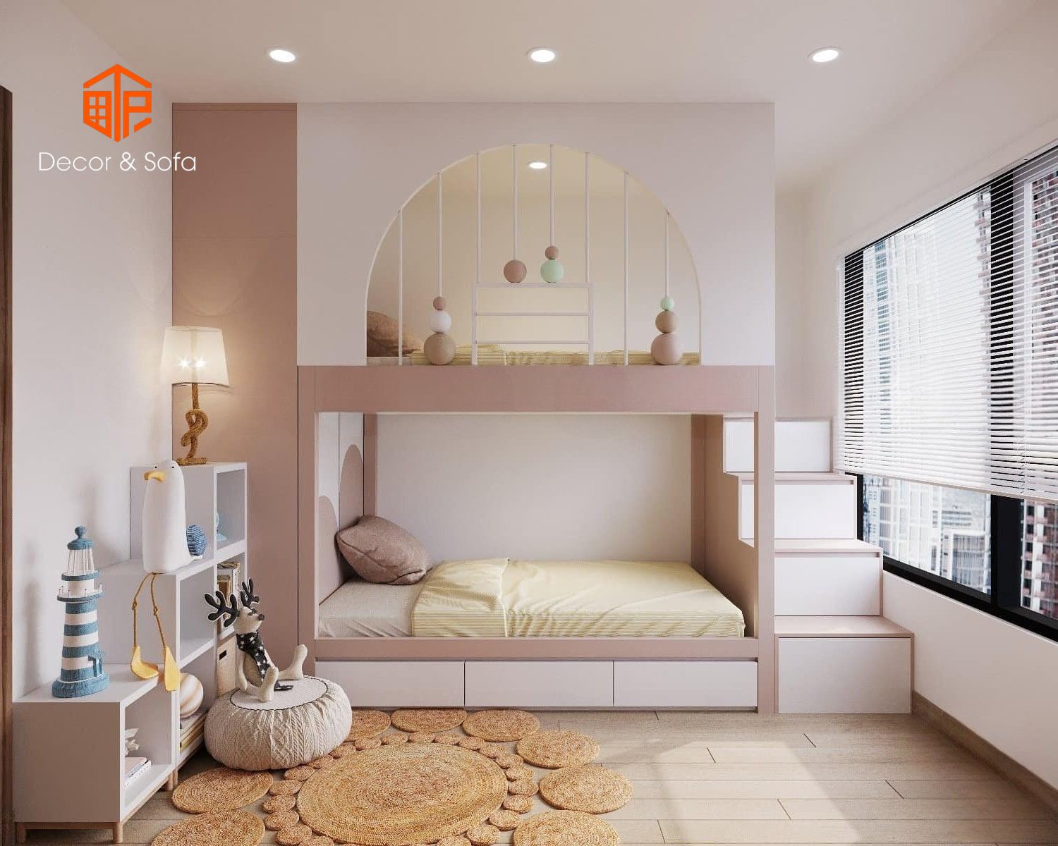 Thiết Kế Phòng Ngủ Dành Cho Bé Theo Phong Cách Hiện Đại