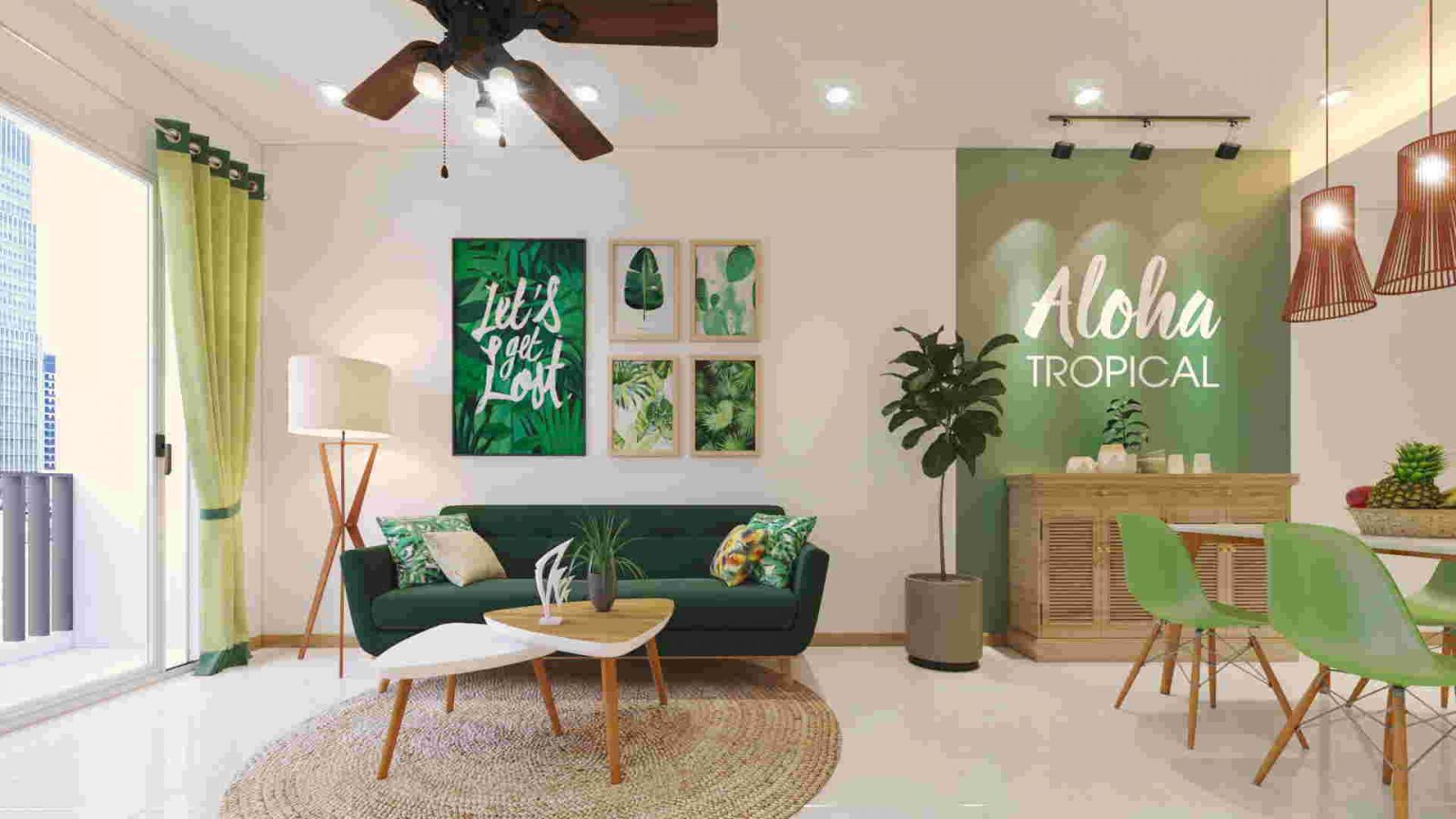 Phong cách thiết kế nội thất Tropical là gì?