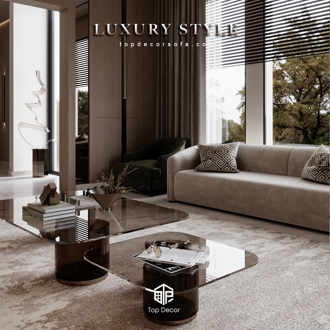 Phong cách Luxury thường dùng các vật liệu cao cấp