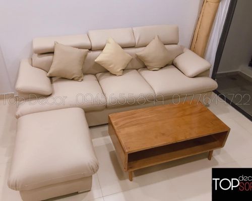 Thiết Kế Ghế Sofa Băng Dài Và Kệ Tivi