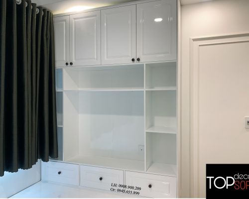 Thiết Kế Giường Kết Hợp Tủ Quần Áo