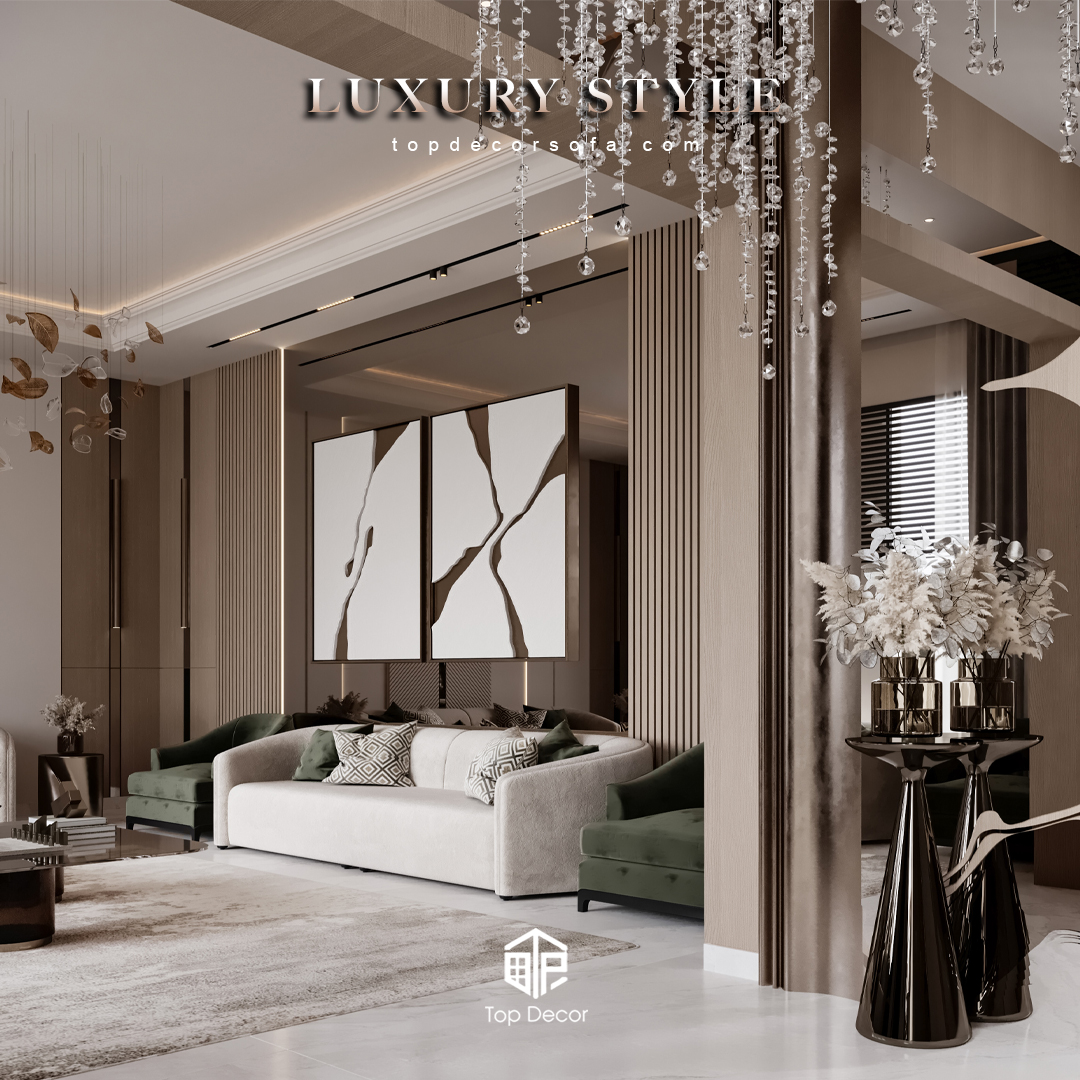 Phong cách Luxury với những đường nét tinh xảo